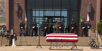 LAPD Honors Sgt. Shiou Deng as ‘Gold Standard of Selflessness’ at Memorial Service